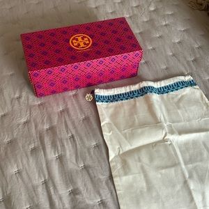 Tory Burch Shoe Box & Dust Bag Empty